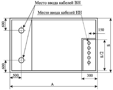 Опорная рама КТП-2-25...400